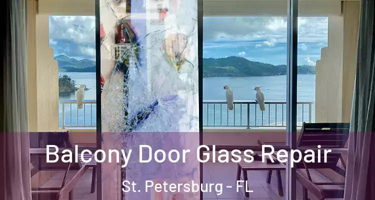 Balcony Door Glass Repair St. Petersburg - FL