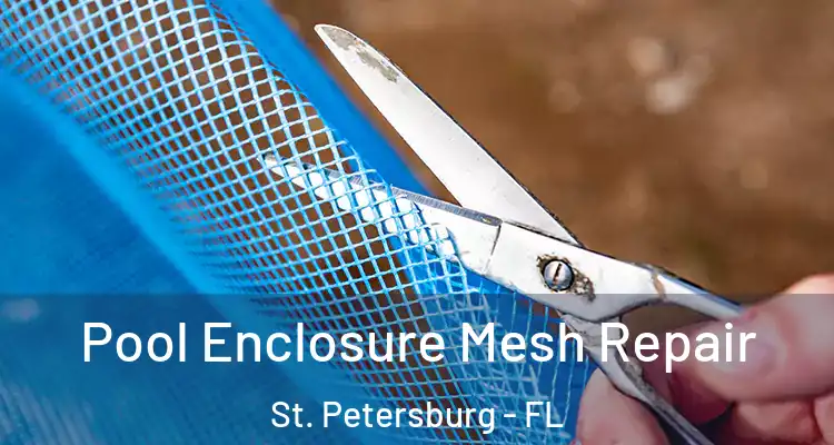 Pool Enclosure Mesh Repair St. Petersburg - FL
