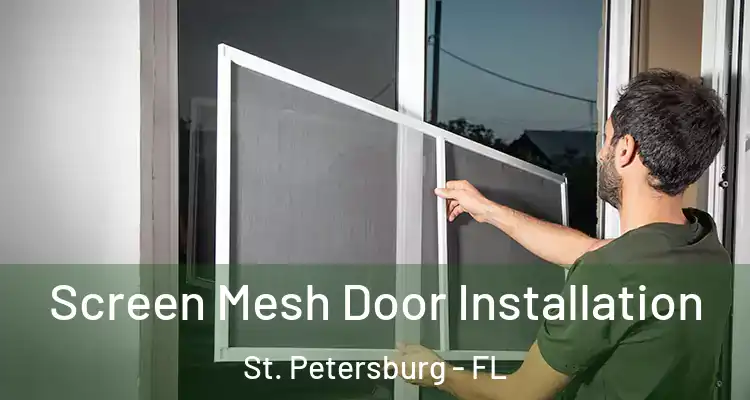 Screen Mesh Door Installation St. Petersburg - FL